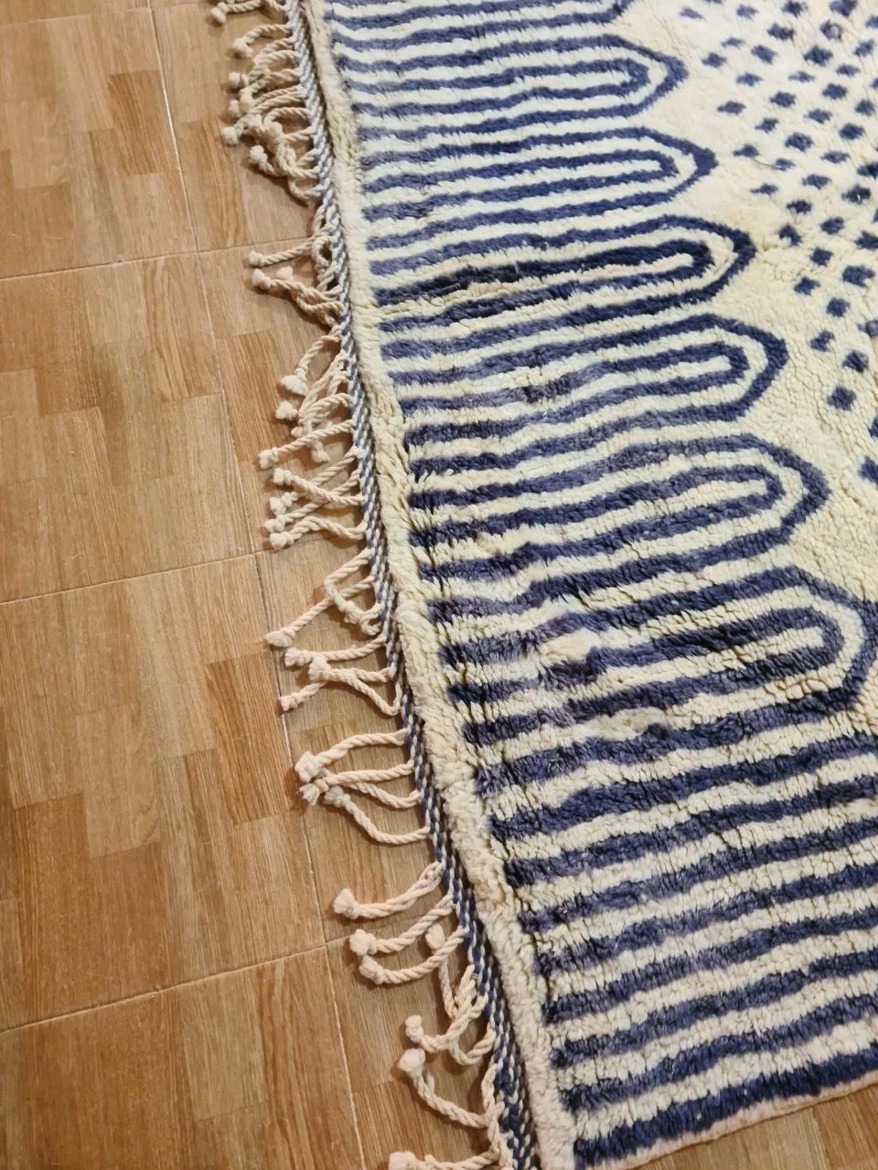 Nour — Mrirt Moroccan Rug, detail view 2 of 4