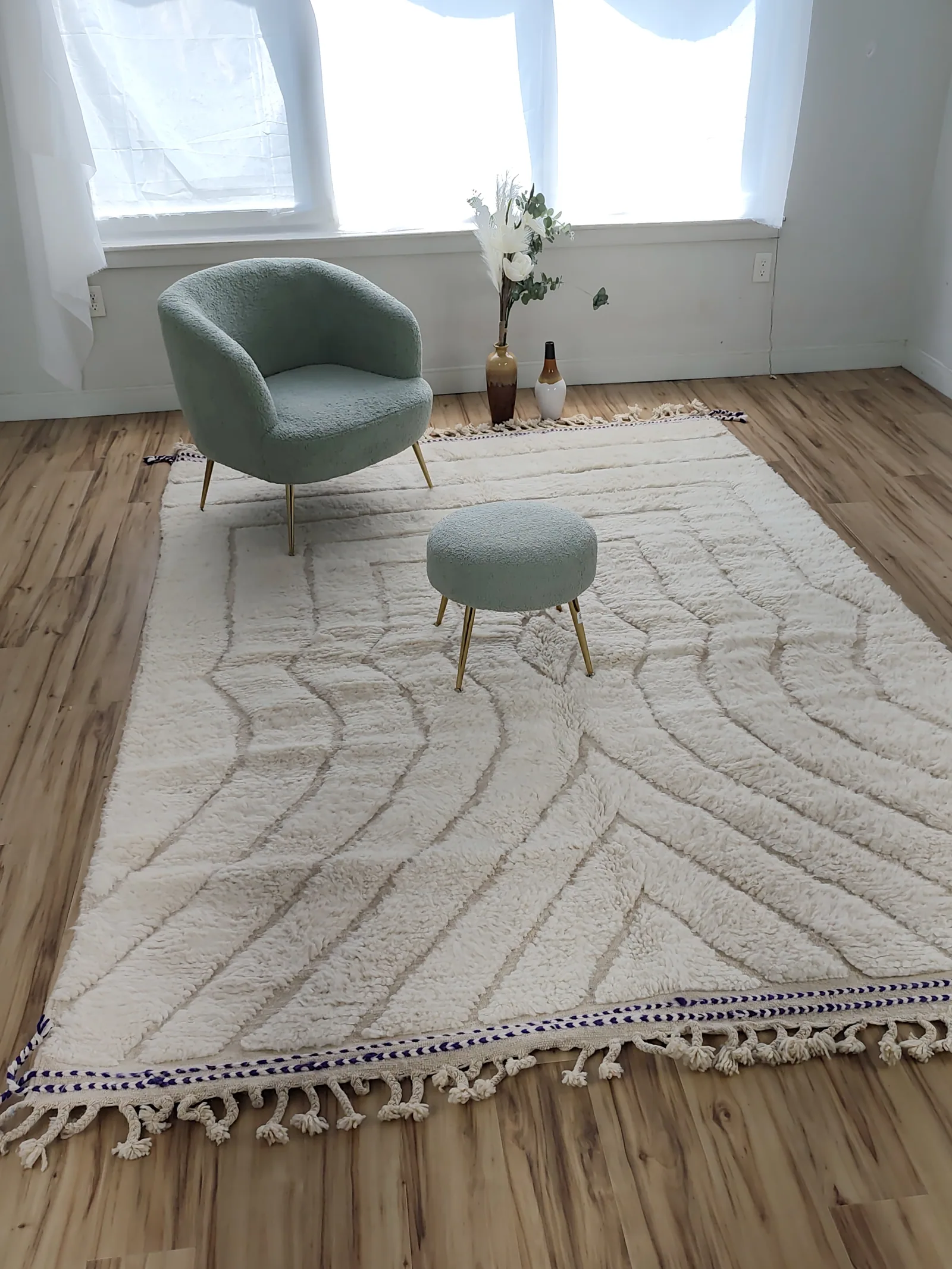 Assia &mdash; Moroccan rug, view 11 of 20