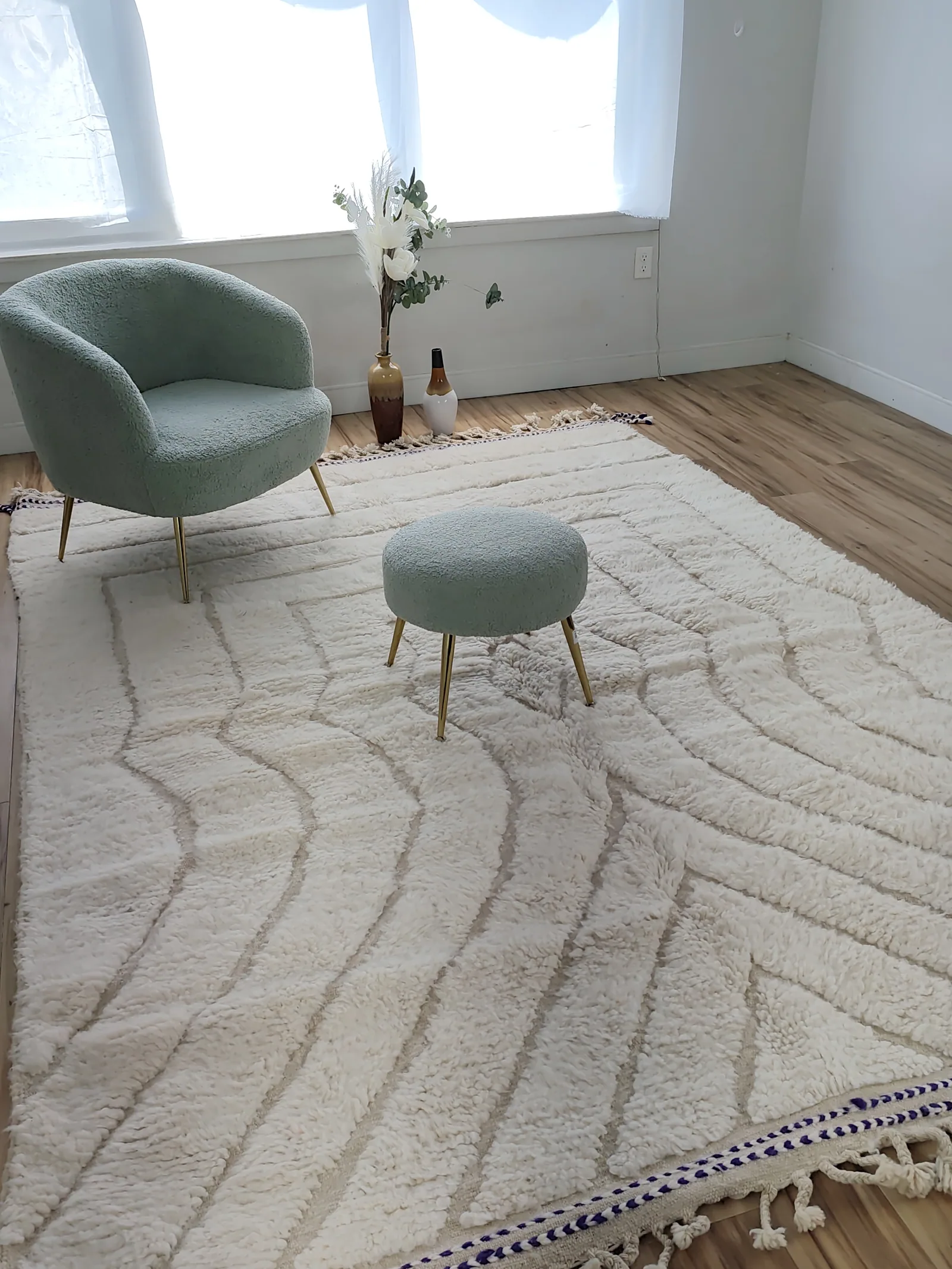 Assia &mdash; Moroccan rug, view 15 of 20