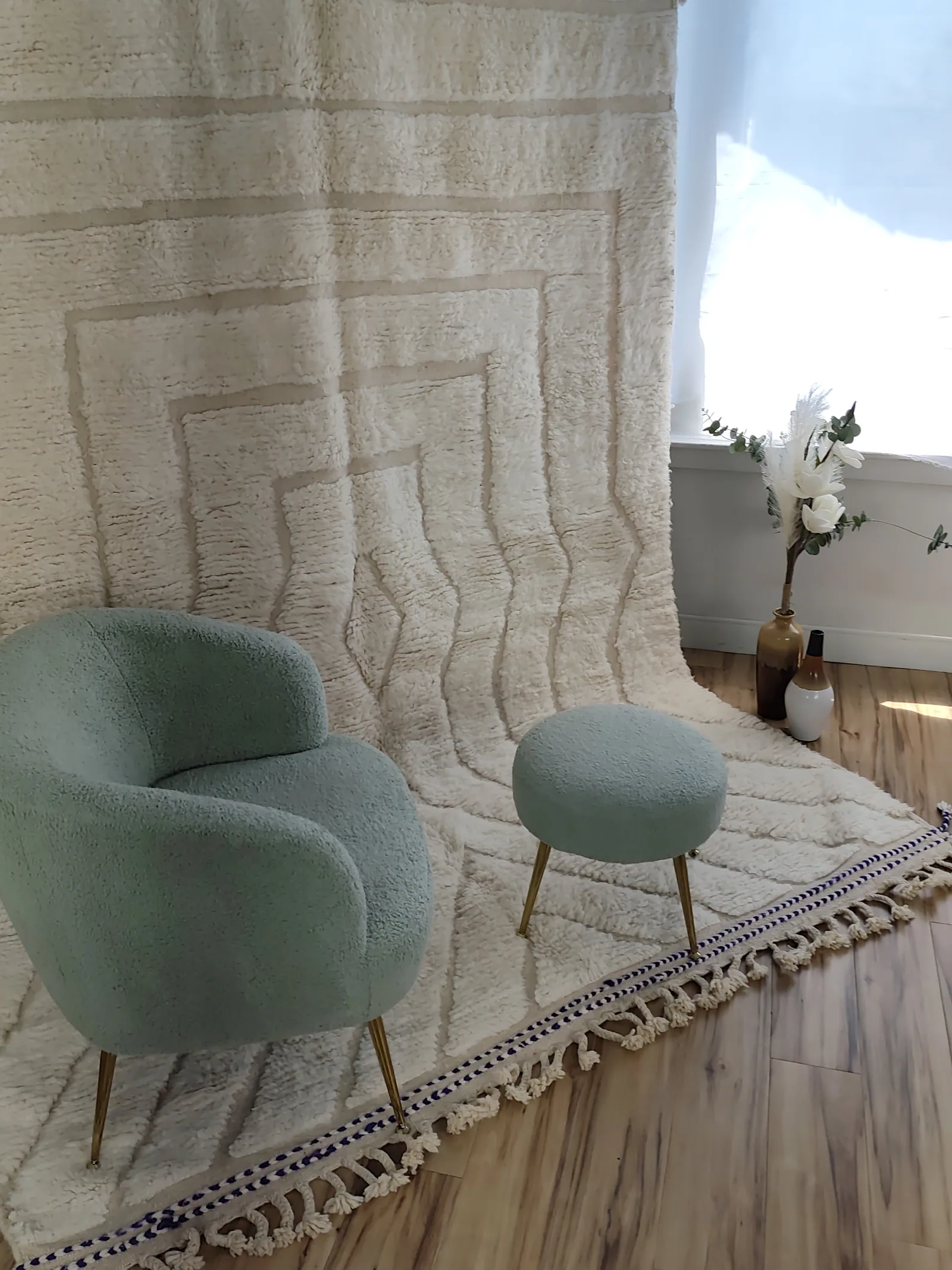 Assia &mdash; Moroccan rug, view 19 of 20
