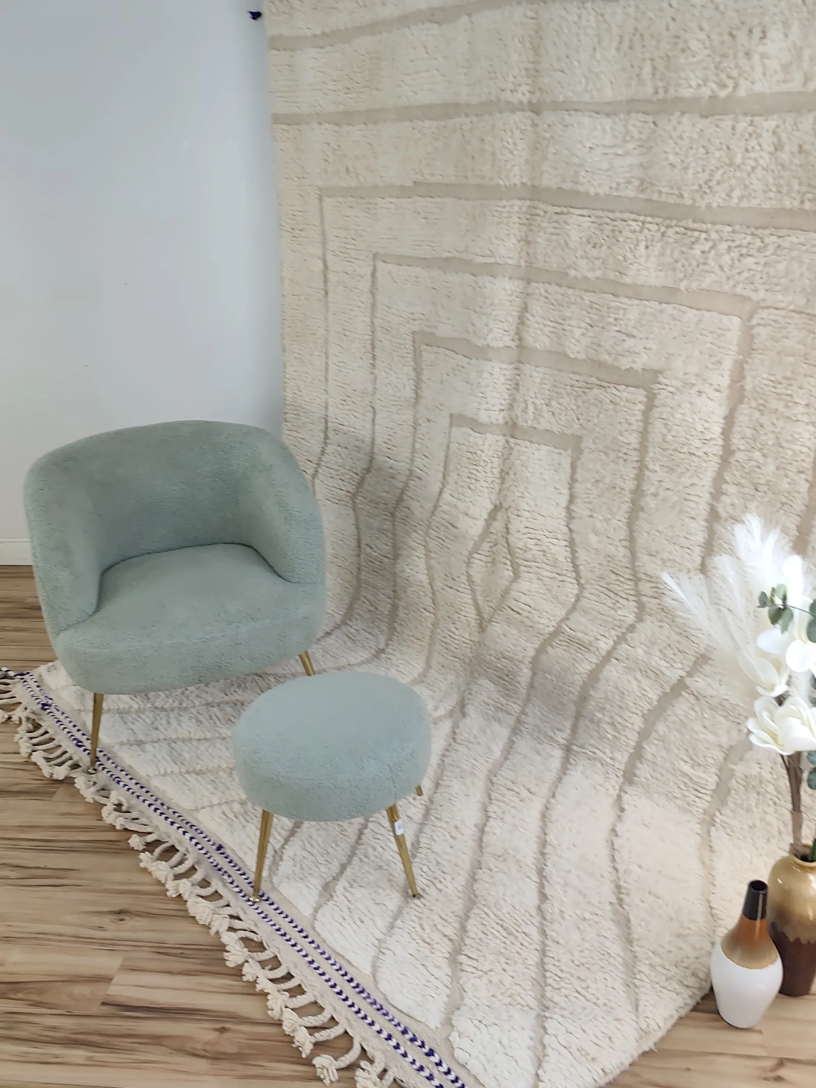 Assia &mdash; Moroccan rug, view 20 of 20