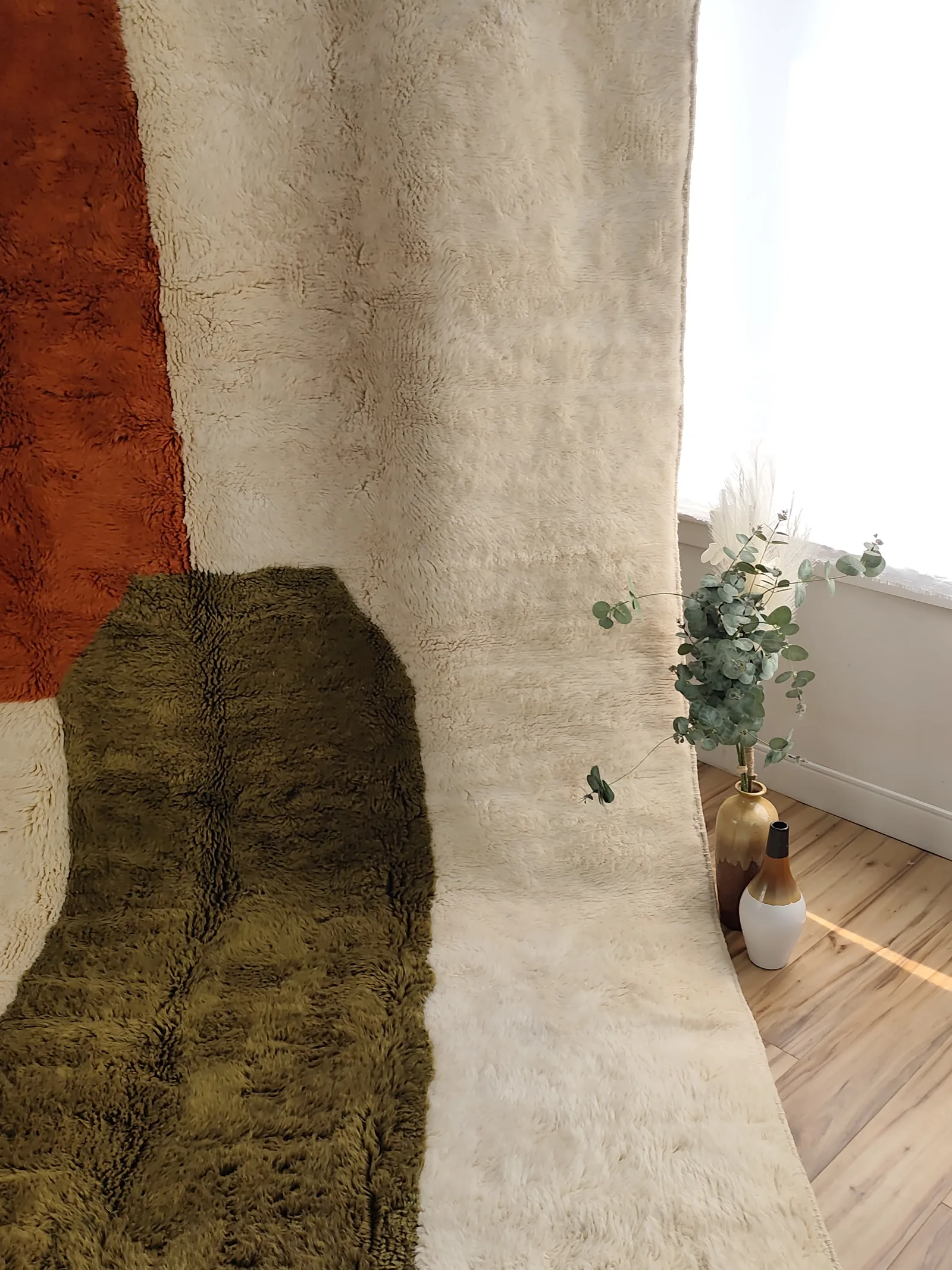 Dihya — Contemporary Moroccan Rug, detail view 3 of 15