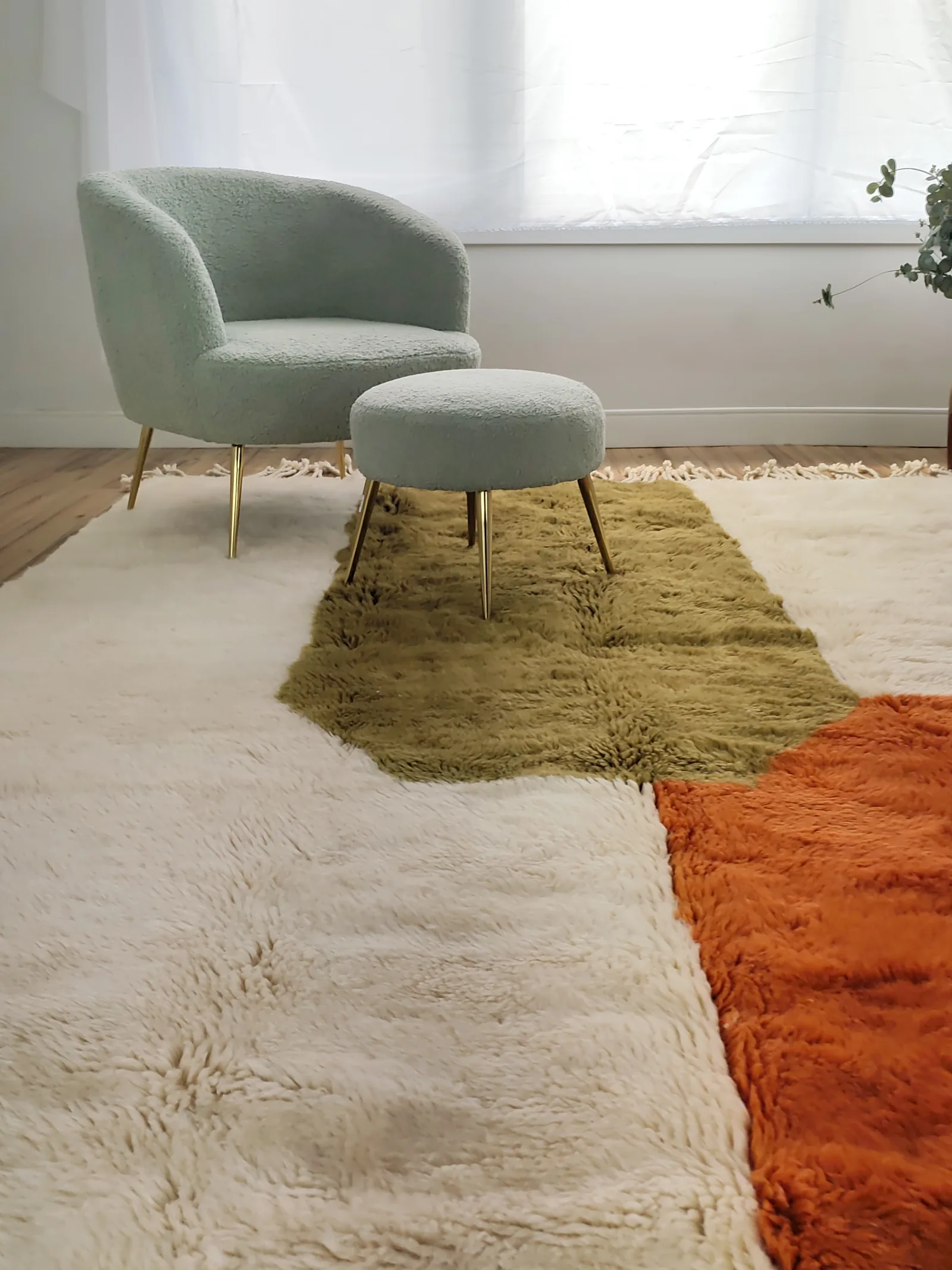Dihya — Contemporary Moroccan Rug, detail view 10 of 15