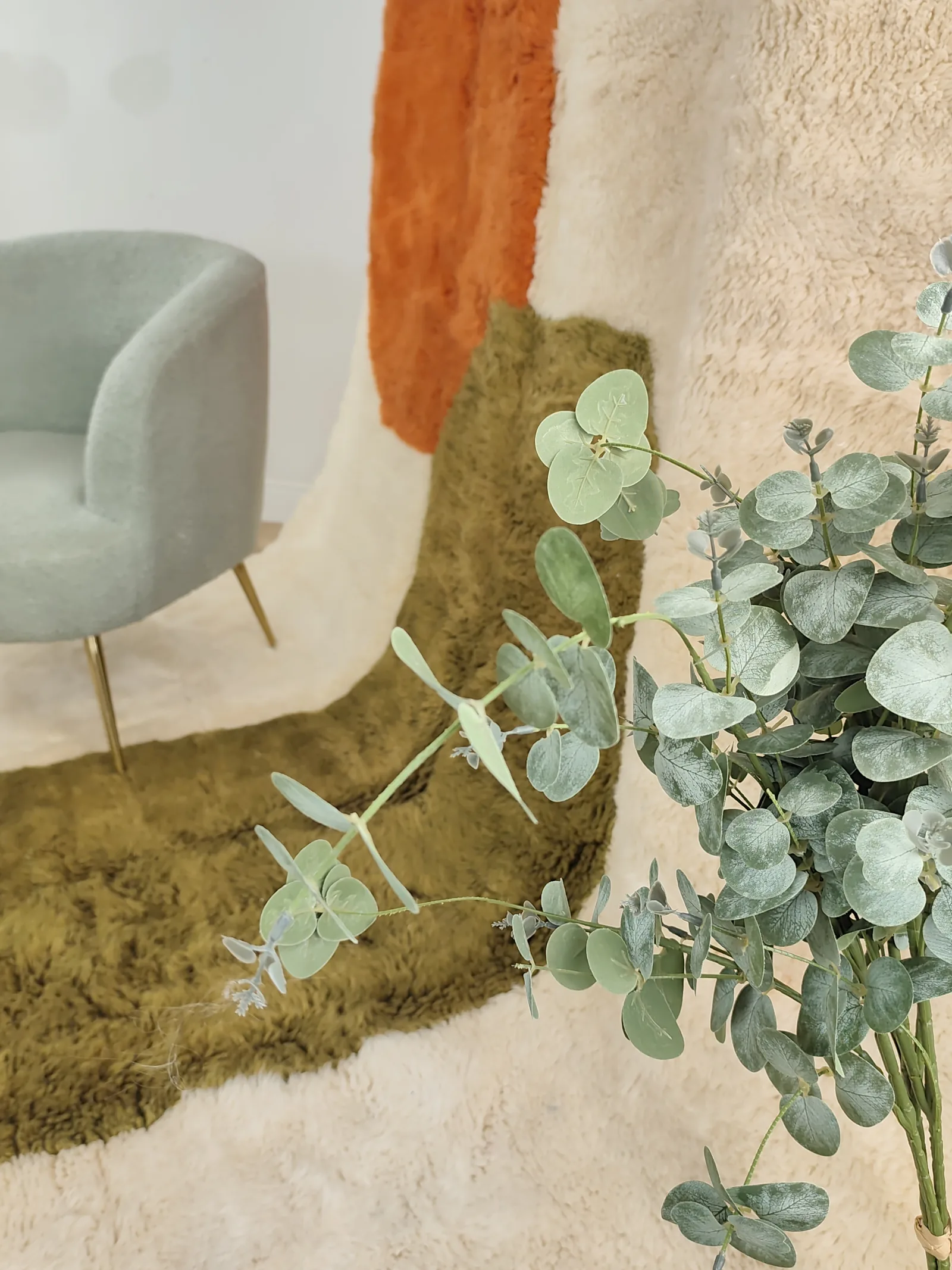 Dihya — Contemporary Moroccan Rug, detail view 12 of 15