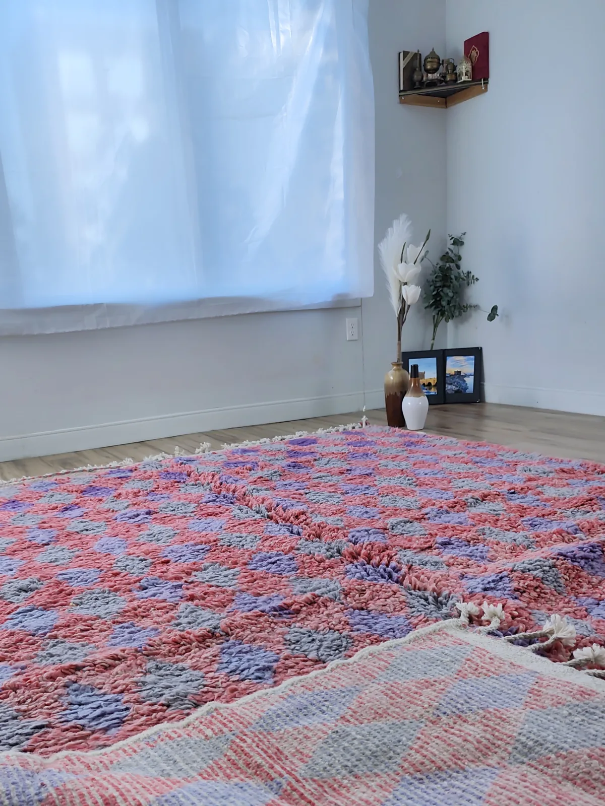 Hafsa — Beni Ourain Moroccan Rug, detail view 2 of 8