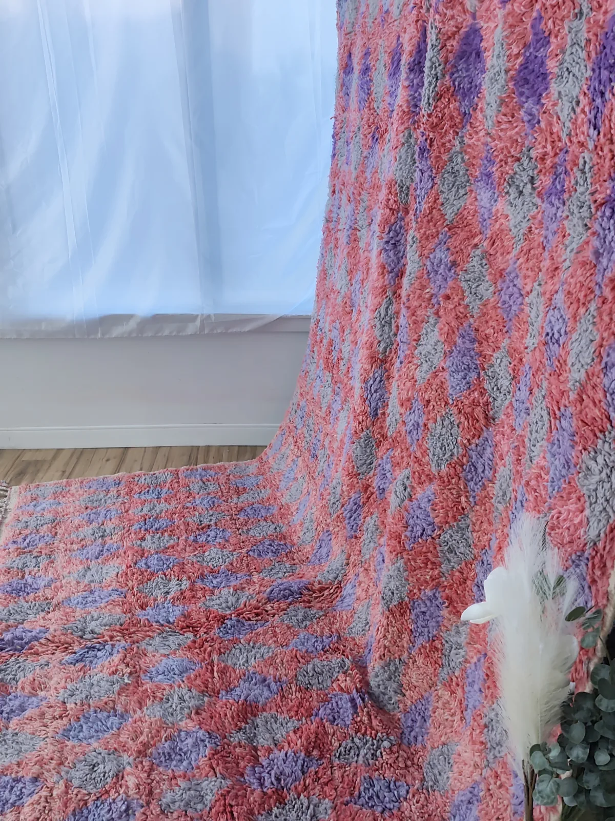 Hafsa — Beni Ourain Moroccan Rug, detail view 8 of 8