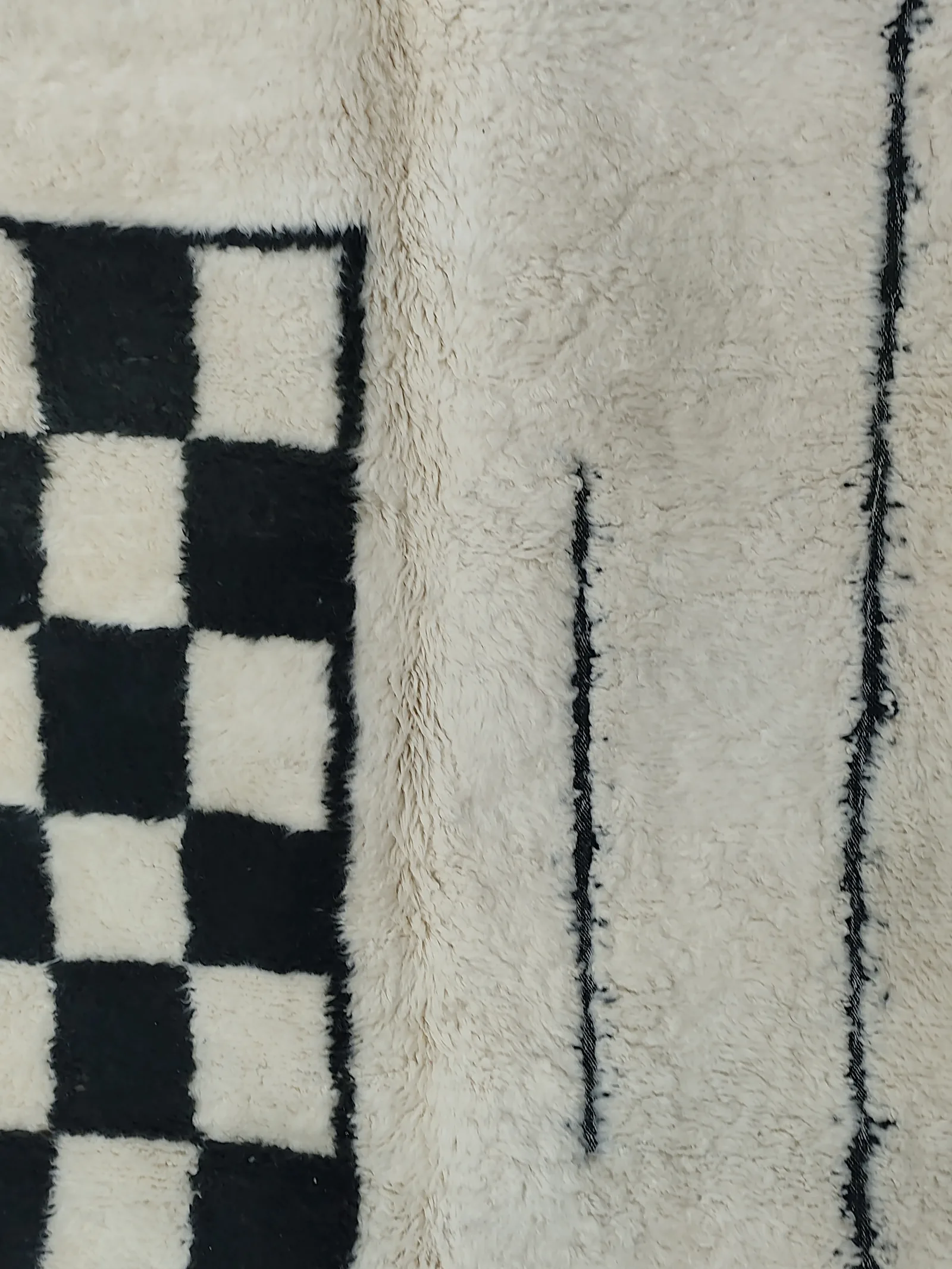 Ikram — Contemporary Moroccan Rug, detail view 16 of 21