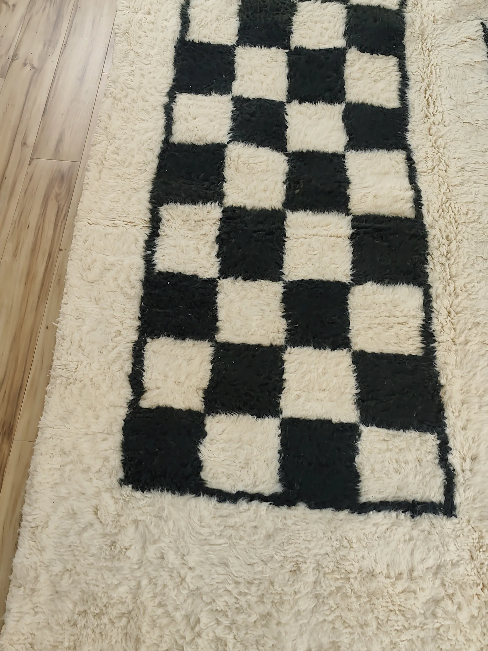 Ikram — Contemporary Moroccan Rug, detail view 2 of 21