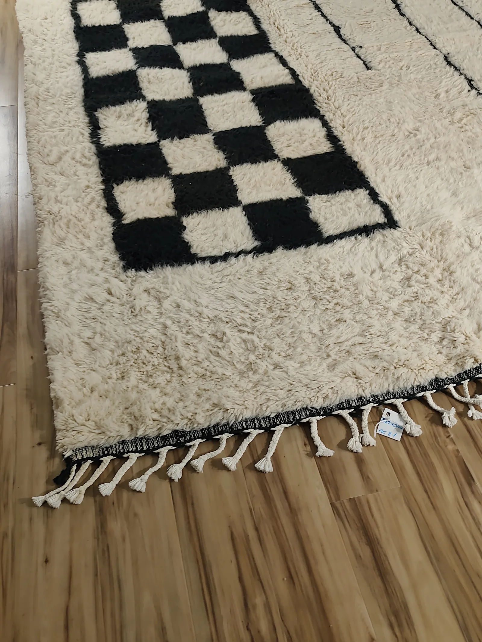 Ikram — Contemporary Moroccan Rug, detail view 3 of 21