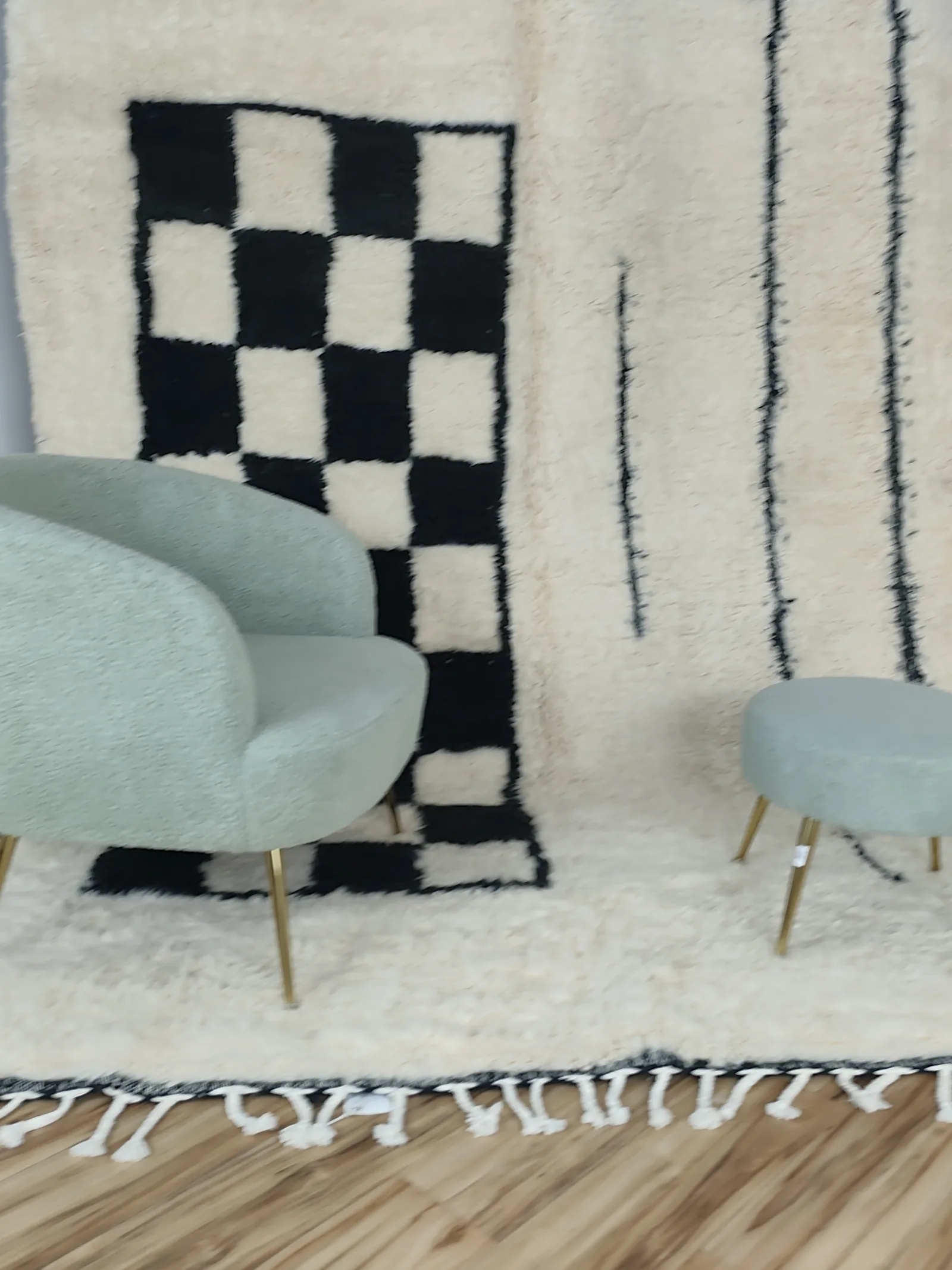 Ikram — Contemporary Moroccan Rug, detail view 20 of 21