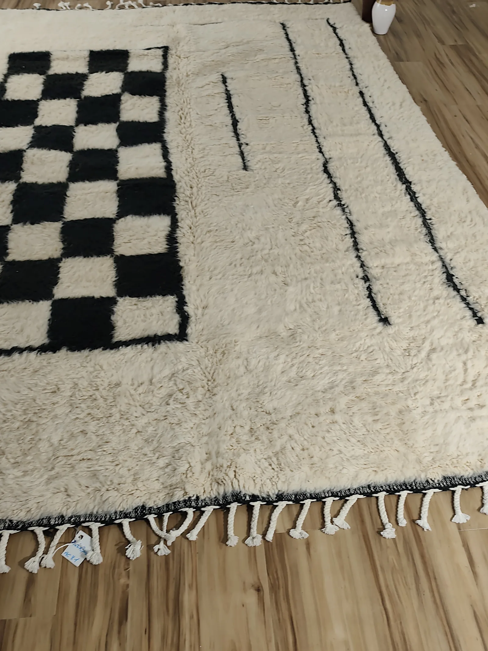 Ikram — Contemporary Moroccan Rug, detail view 14 of 21