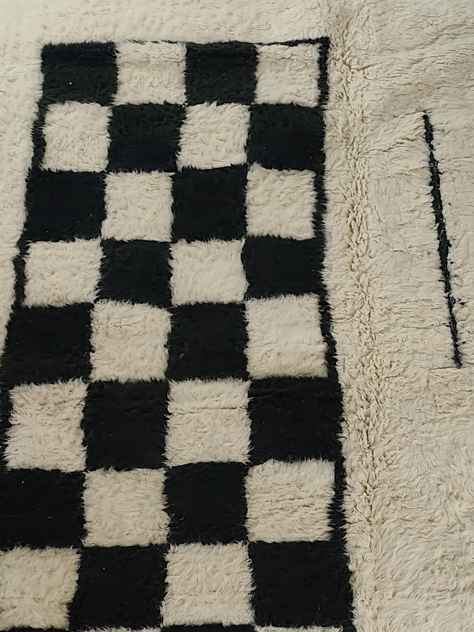Ikram — Contemporary Moroccan Rug, detail view 5 of 21