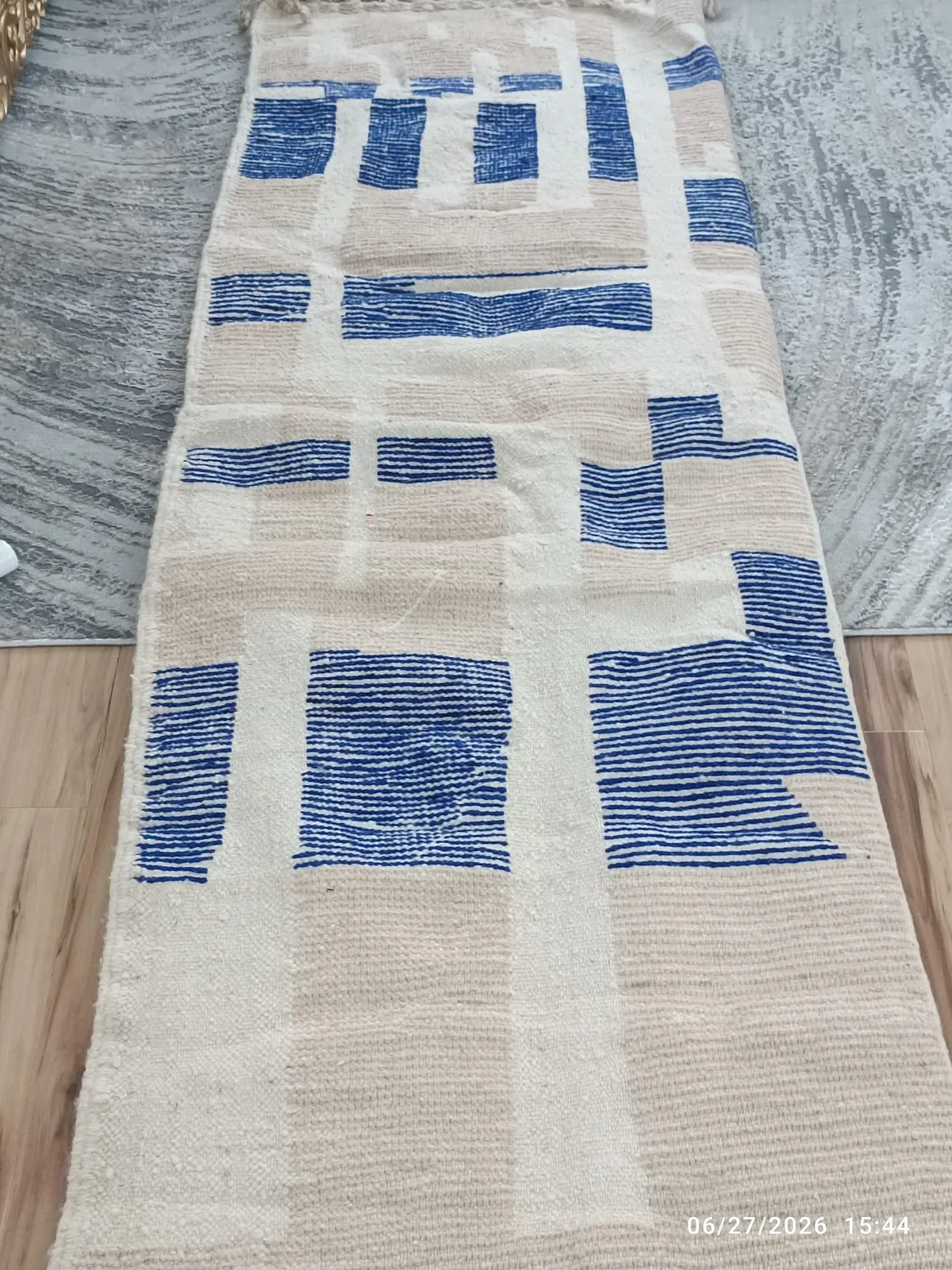Karima — Beni Ourain Moroccan Rug, detail view 4 of 6