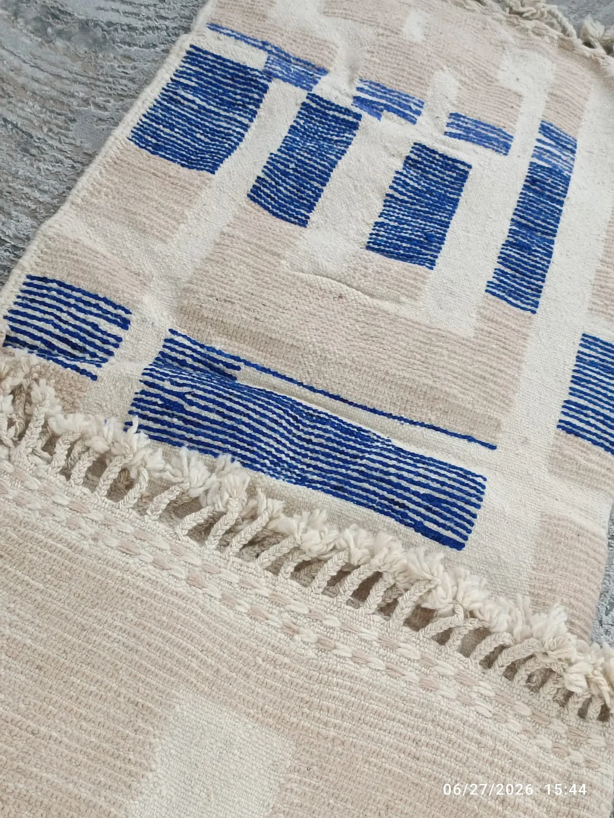 Karima — Beni Ourain Moroccan Rug, detail view 5 of 6