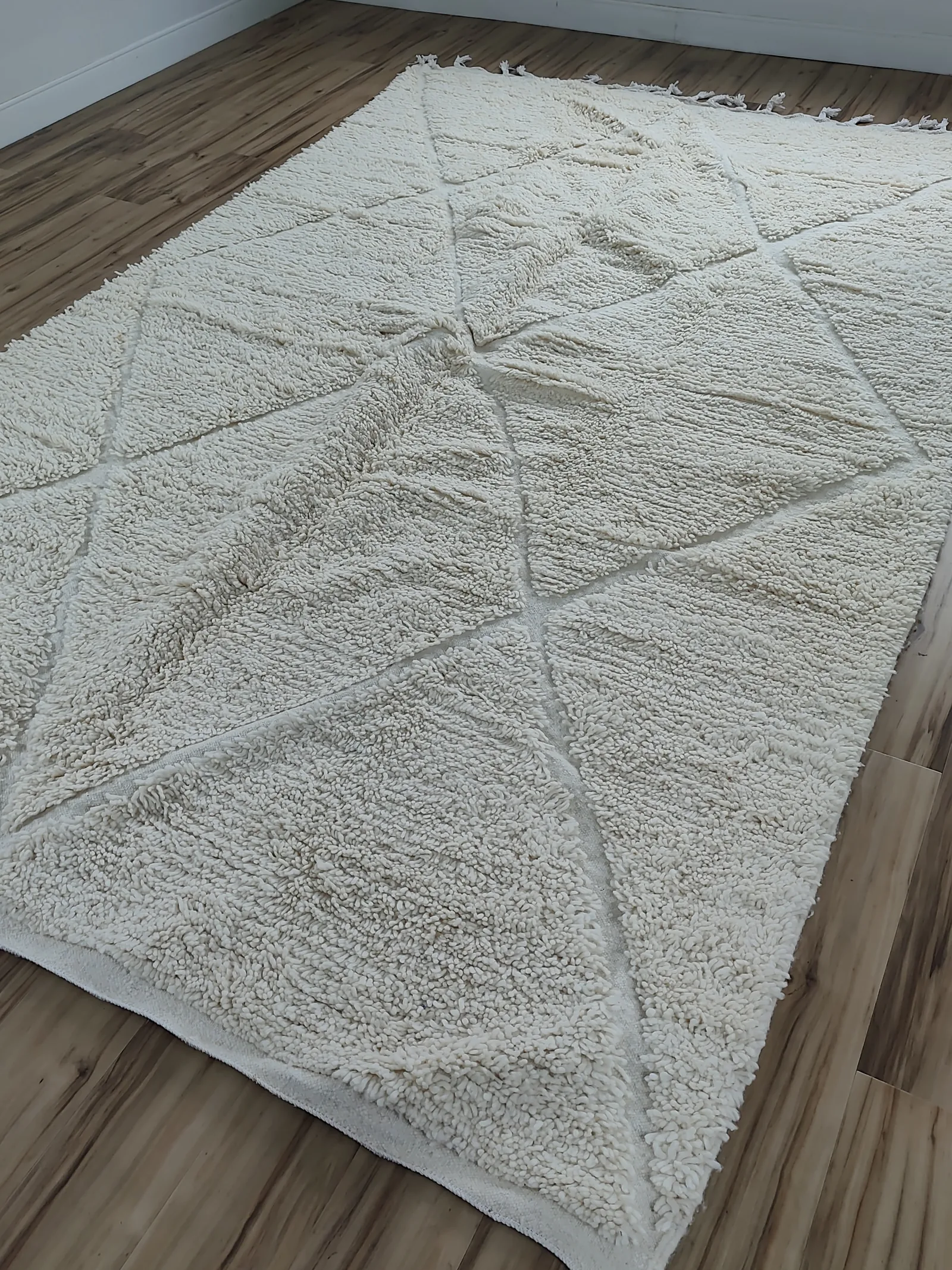Lina — Beni Ourain Moroccan Rug, detail view 7 of 10