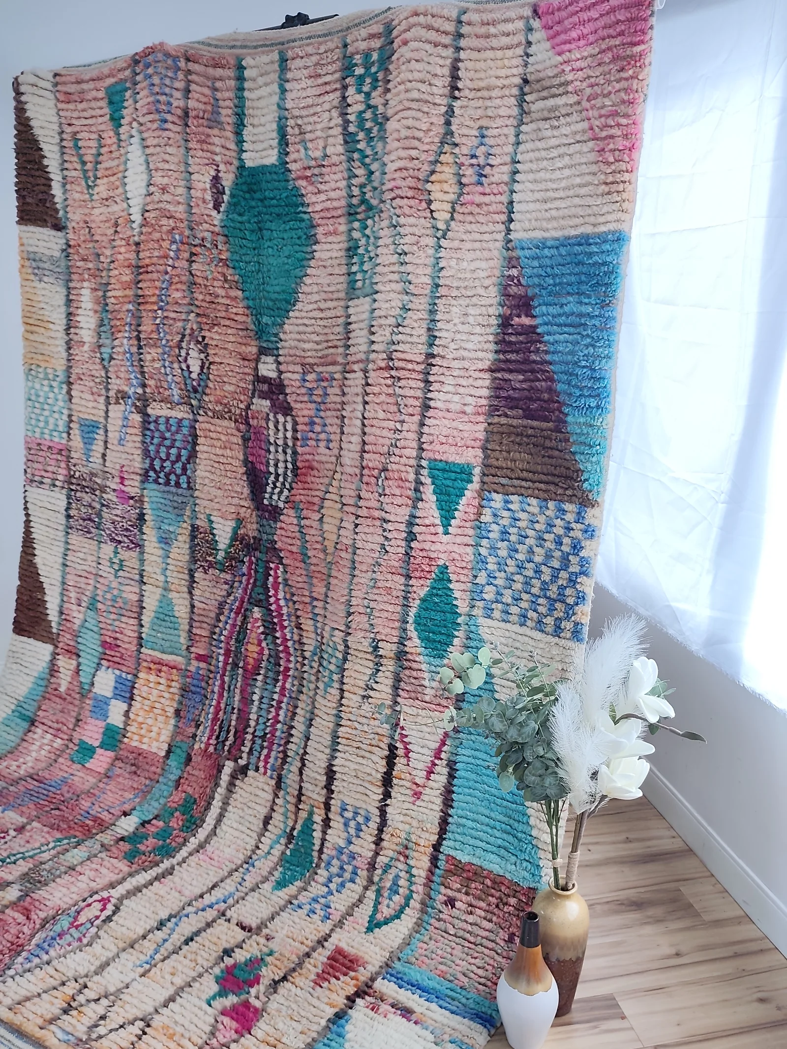 Nissrine — Boujaad Moroccan Rug, hero view
