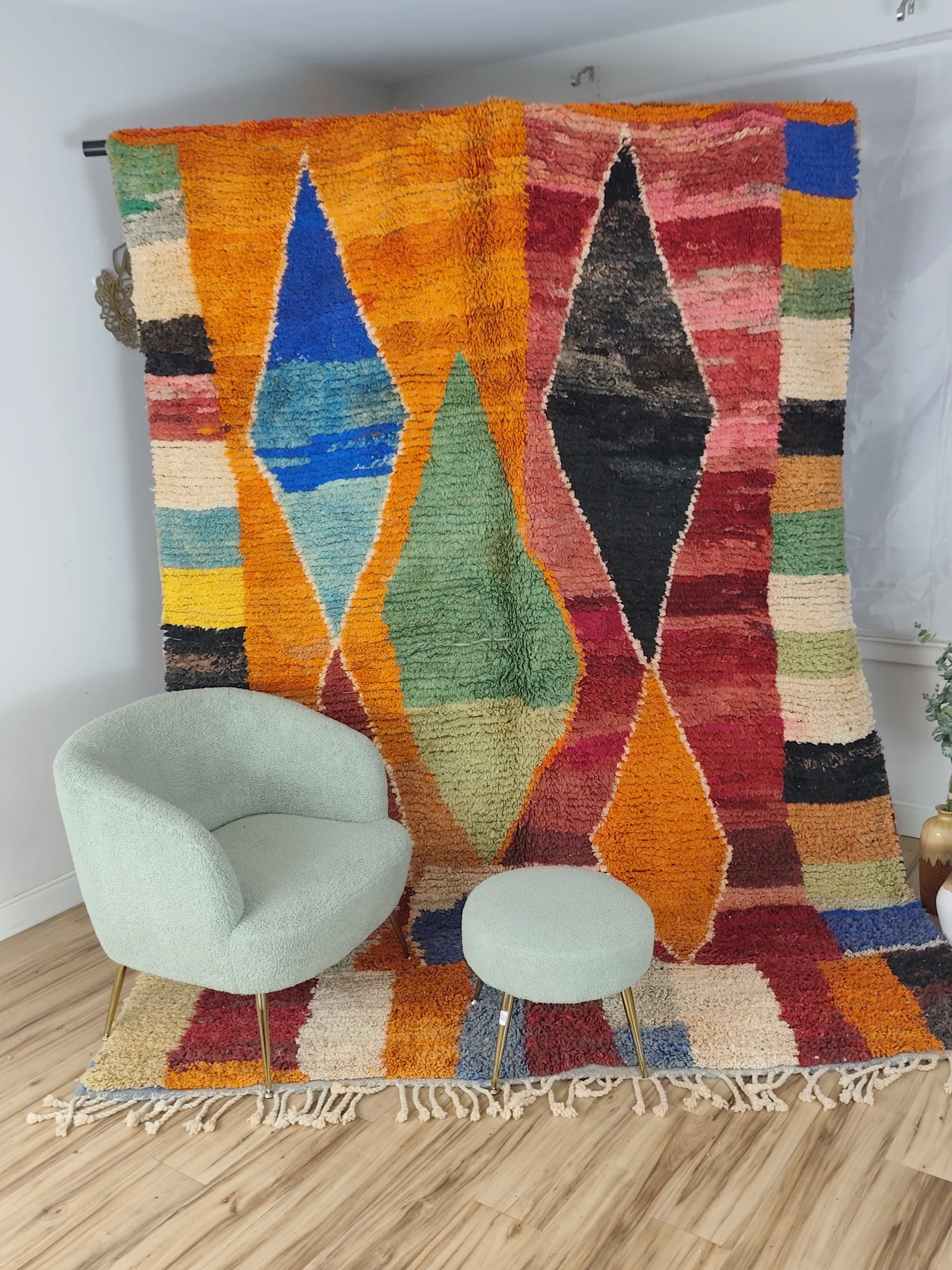 Rania — Moroccan Rug, view 8 of 20
