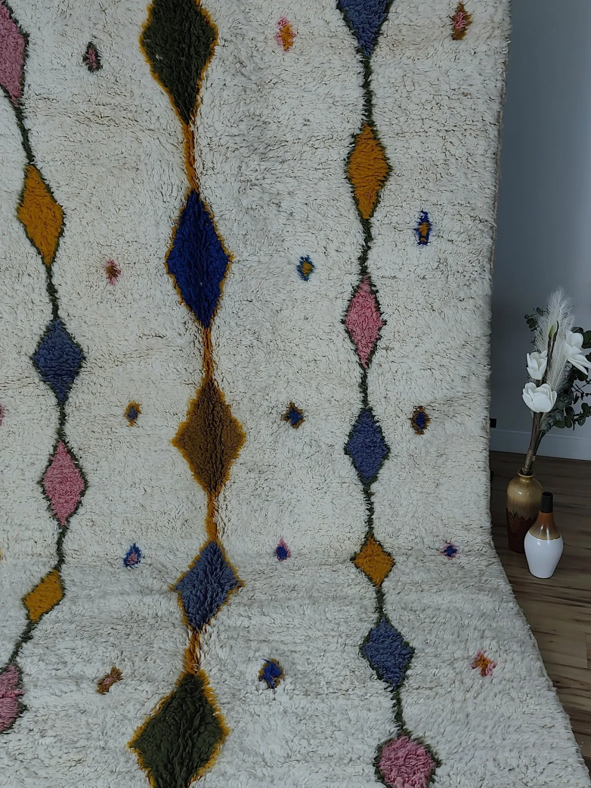 Rihab — Azilal Moroccan Rug, detail view 2 of 12