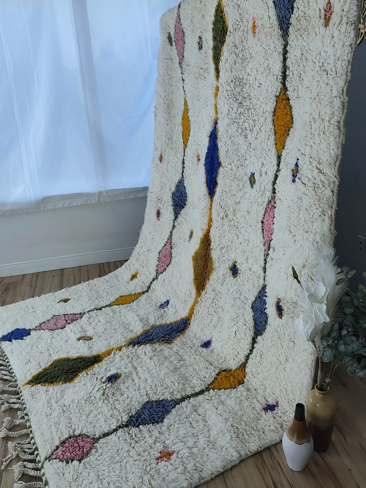 Rihab — Azilal Moroccan Rug, detail view 4 of 12