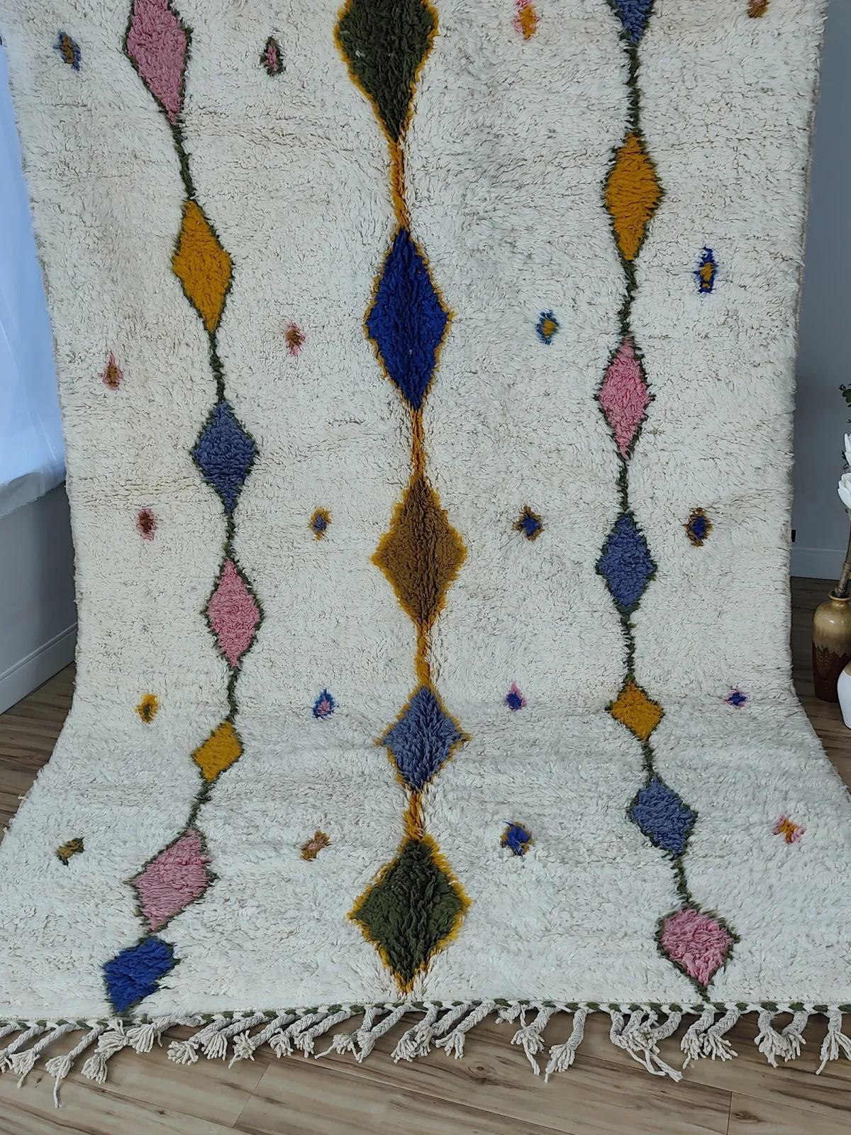 Rihab — Azilal Moroccan Rug, detail view 5 of 12