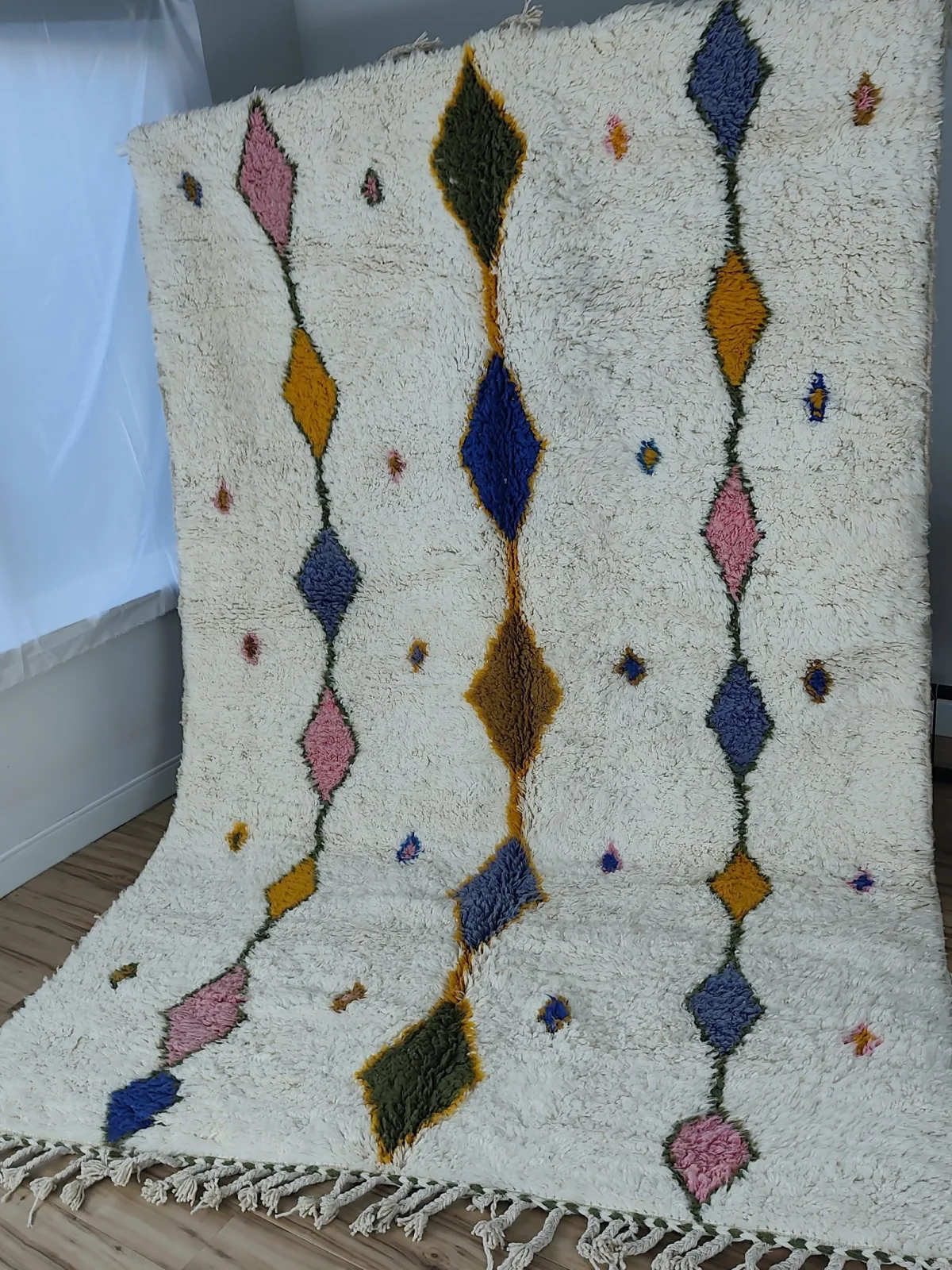 Rihab — Azilal Moroccan Rug, detail view 6 of 12