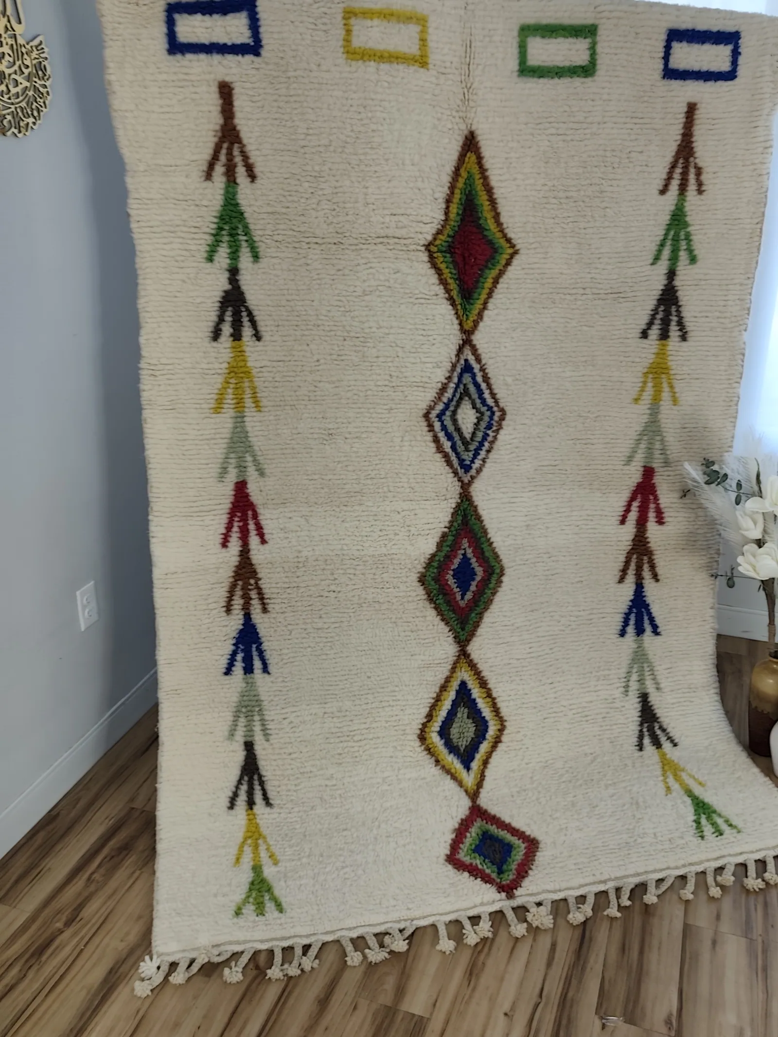 Samia &mdash; Moroccan rug, view 5 of 20