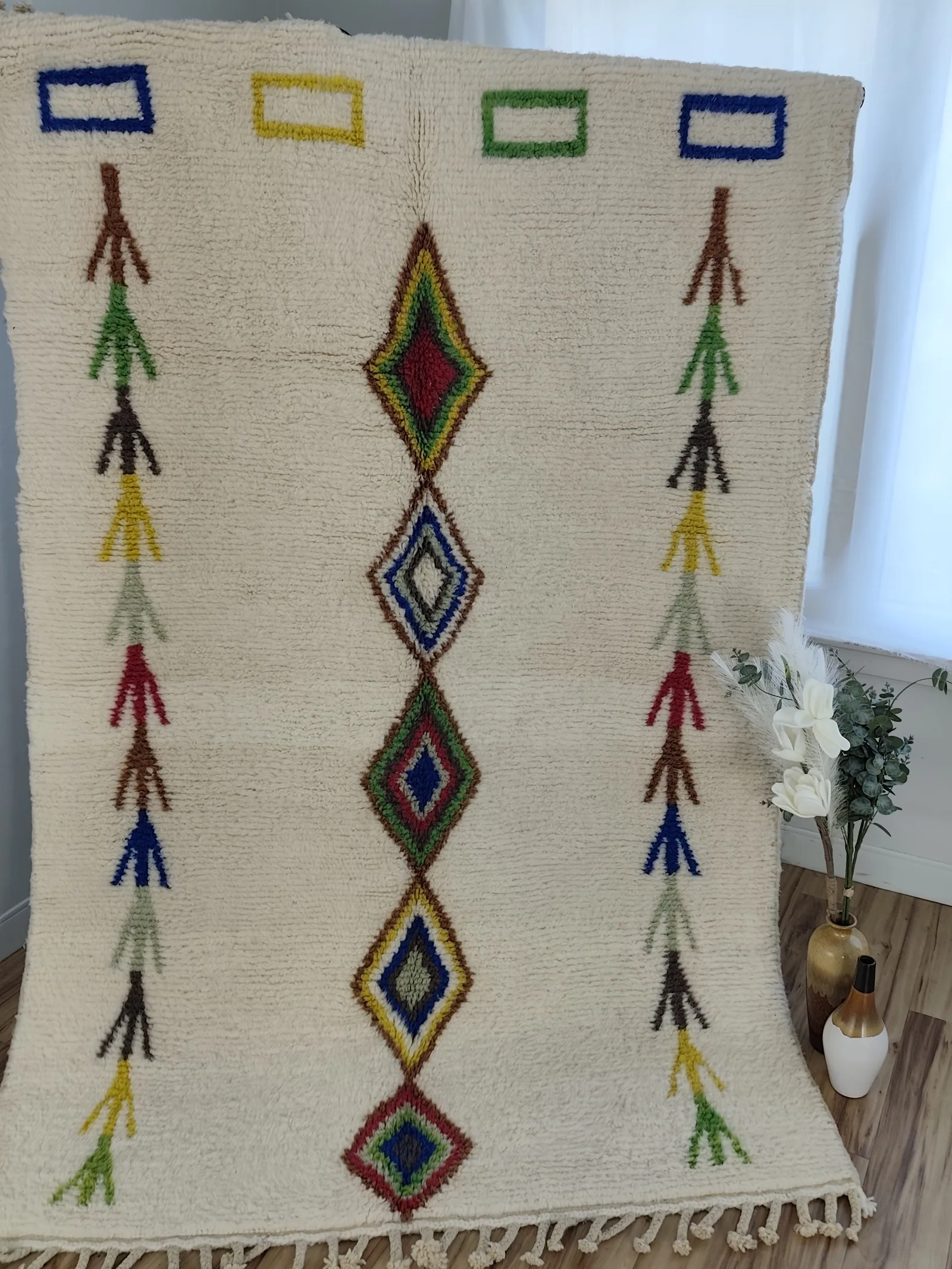 Samia &mdash; Moroccan rug, view 6 of 20