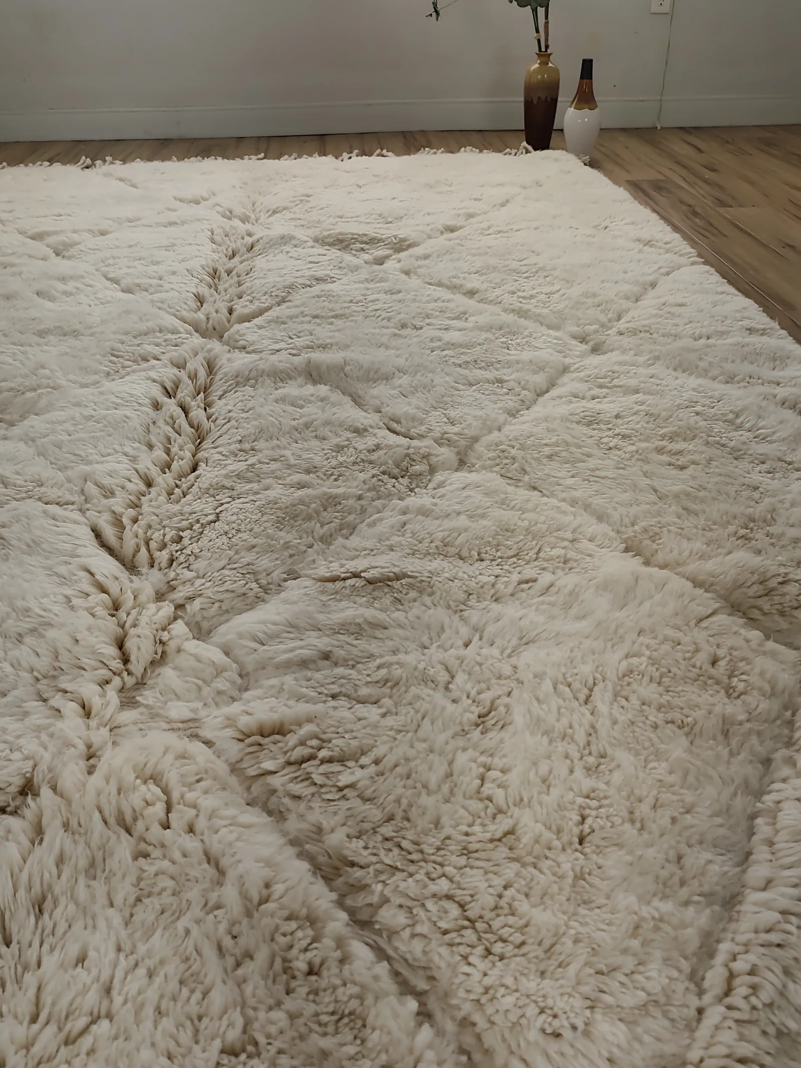 Tanirt — Beni Ourain Moroccan Rug, detail view 6 of 15
