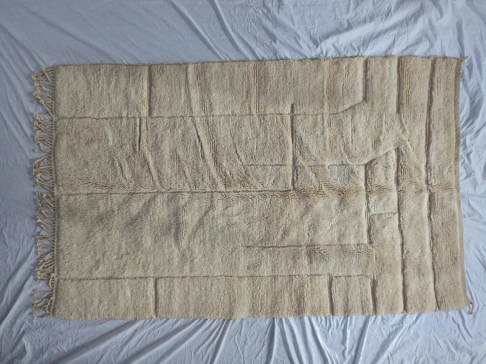 Tilelli — Beni Ourain Moroccan Rug, view 8 of 14