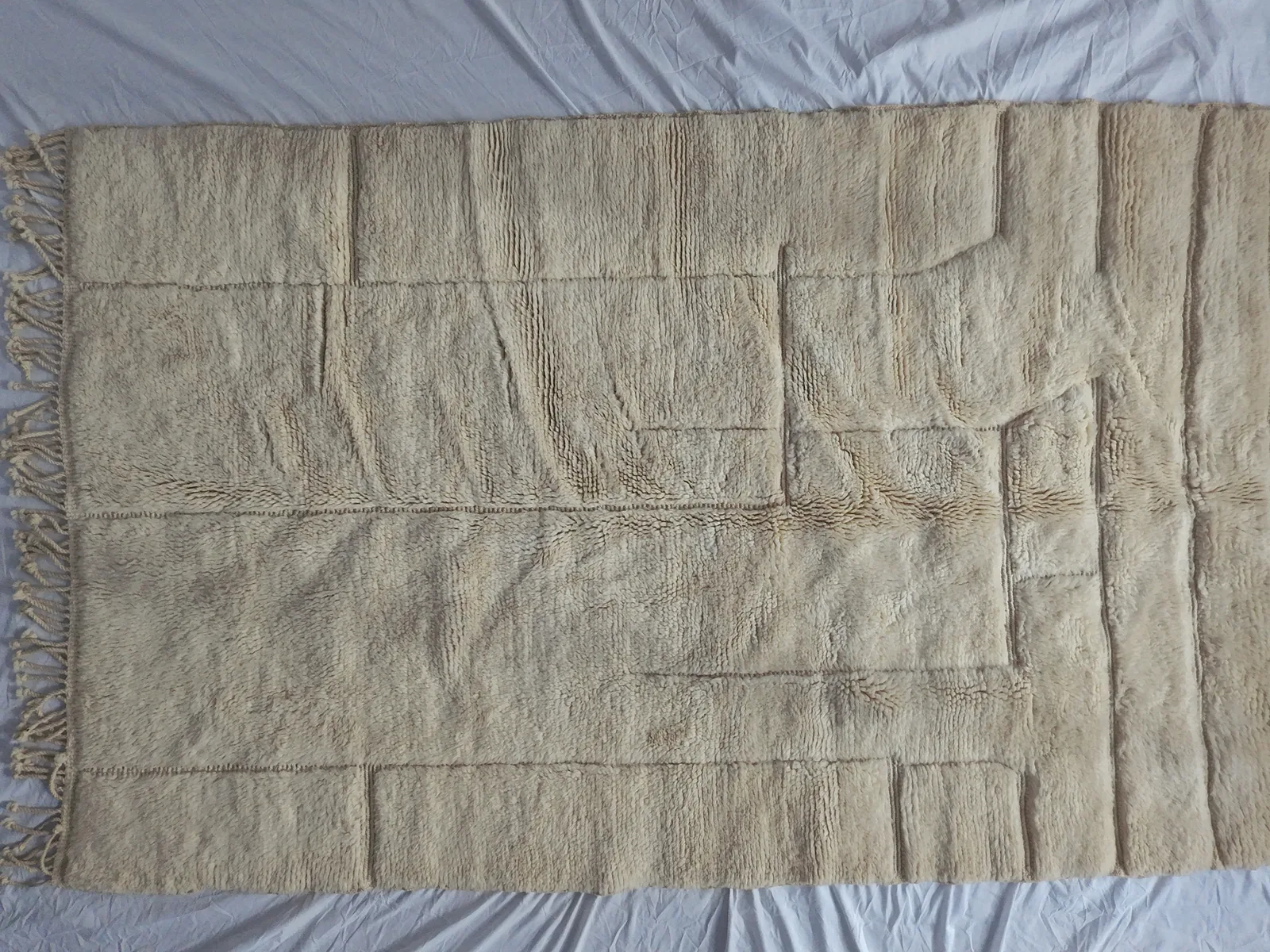 Tilelli — Beni Ourain Moroccan Rug, view 9 of 14