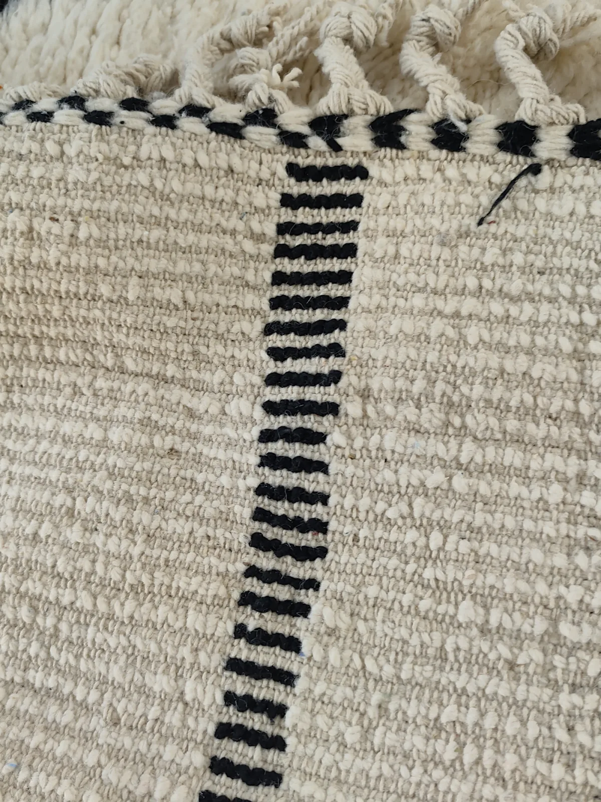 Warda — Contemporary Moroccan Rug, detail view 12 of 12