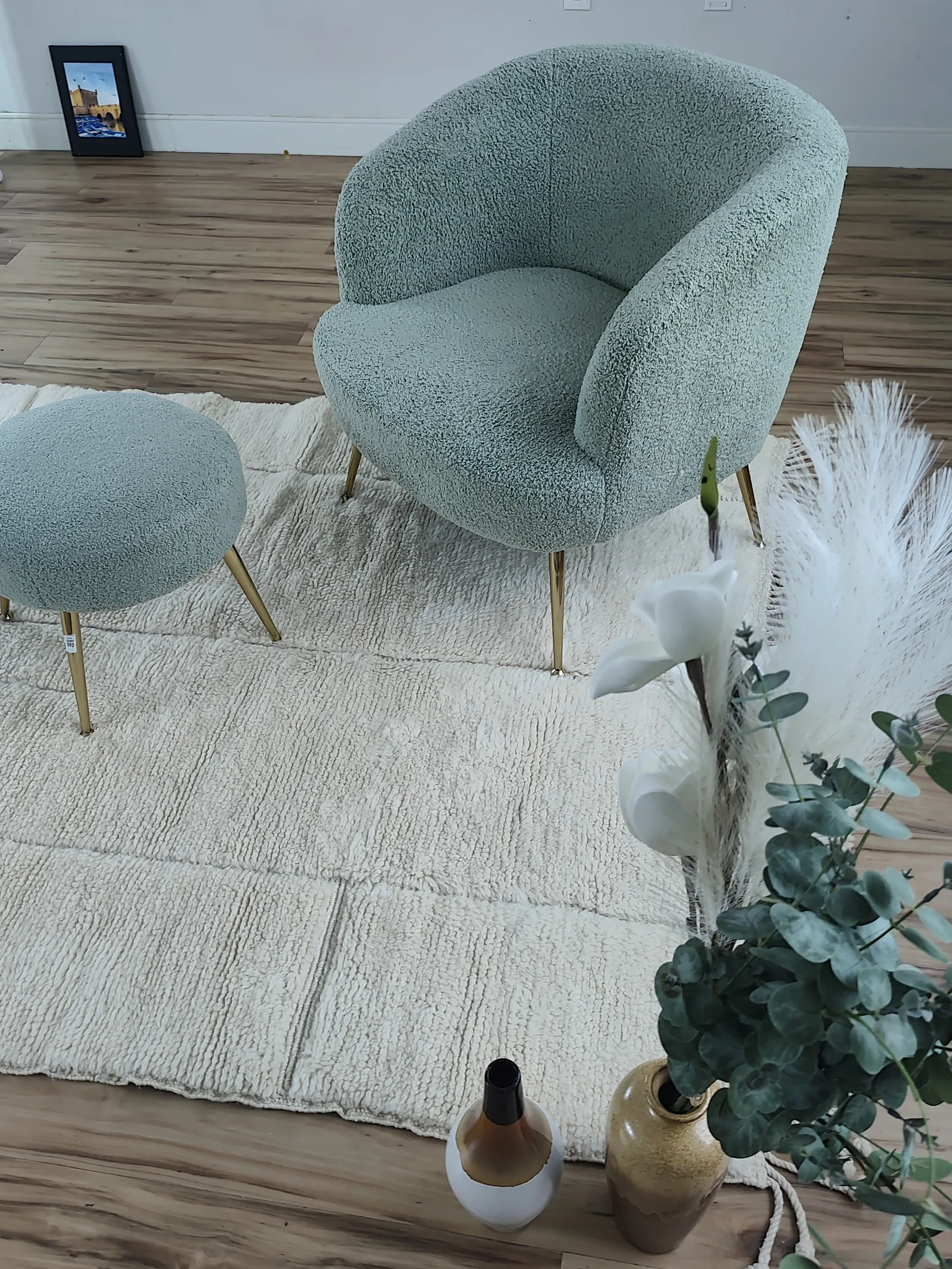 Yakout — Beni Ourain Moroccan Rug, detail view 12 of 15